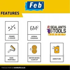 Feb Febond PVA The Original 5 Litre FBBONDPVA5 12 Feb Febond PVA The Original 5 Litre FBBONDPVA5 -CLEANING PRODUCTS Shop feb febond pva the original features 800x800 2