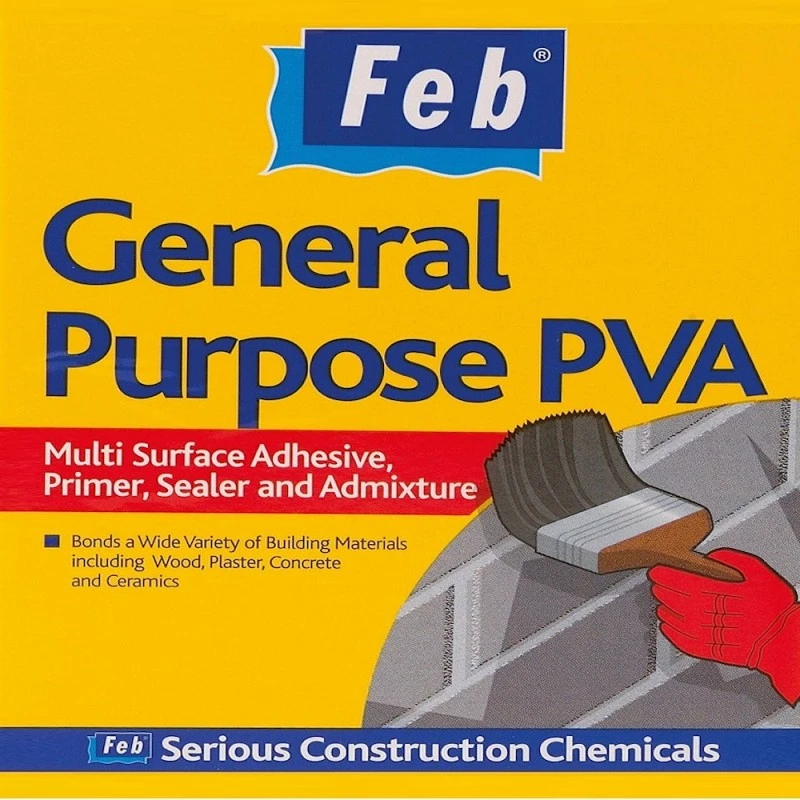 Feb General Purpose PVA Primer Sealer Admixture 5 Litre FBGPPVA5 4 Feb General Purpose PVA Primer Sealer Admixture 5 Litre FBGPPVA5 - Image 2