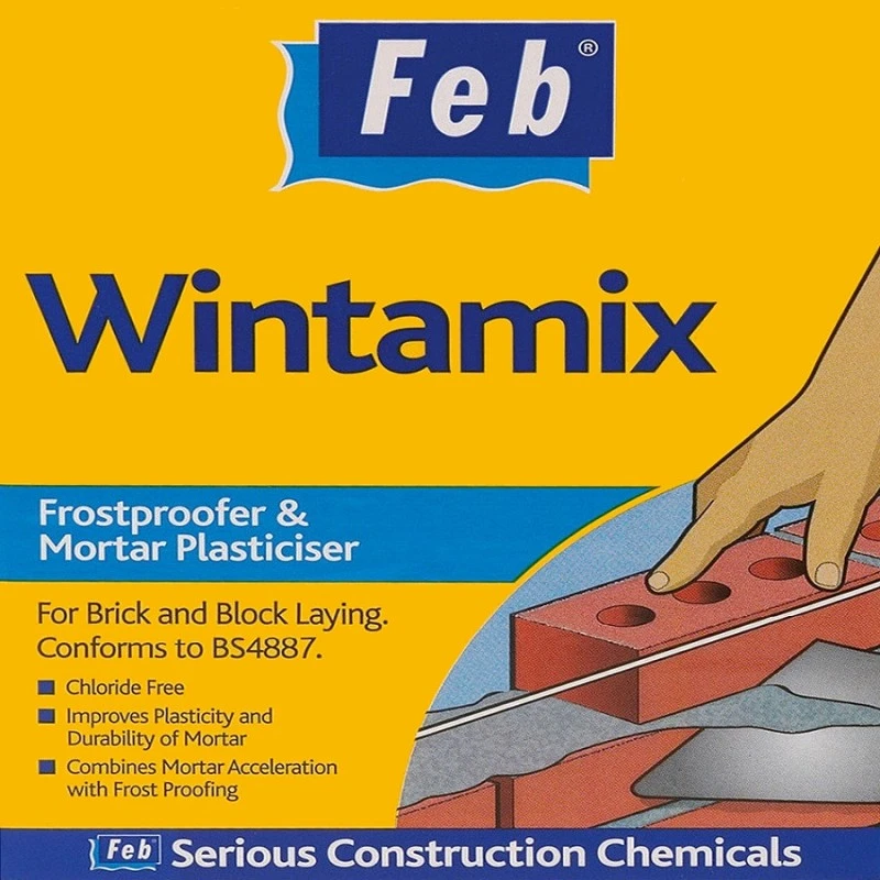Feb Wintamix Frostproofer Mortar Plasticiser Admixture 5 Litre FBWINTA5 4 Feb Wintamix Frostproofer Mortar Plasticiser Admixture 5 Litre FBWINTA5 - Image 2
