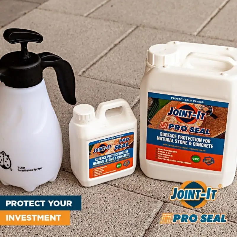 Joint-It Paving Joint It Pro Seal Trade Sealer Paving Natural Stone Concrete 1 Litre PRO001 8 Joint-It Paving Joint It Pro Seal Trade Sealer Paving Natural Stone Concrete 1 Litre PRO001 - Image 6