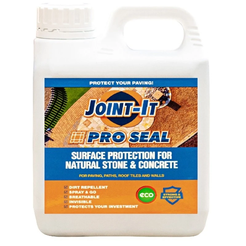 Joint-It Paving Joint It Pro Seal Trade Sealer Paving Natural Stone Concrete 1 Litre PRO001 3 Joint-It Paving Joint It Pro Seal Trade Sealer Paving Natural Stone Concrete 1 Litre PRO001