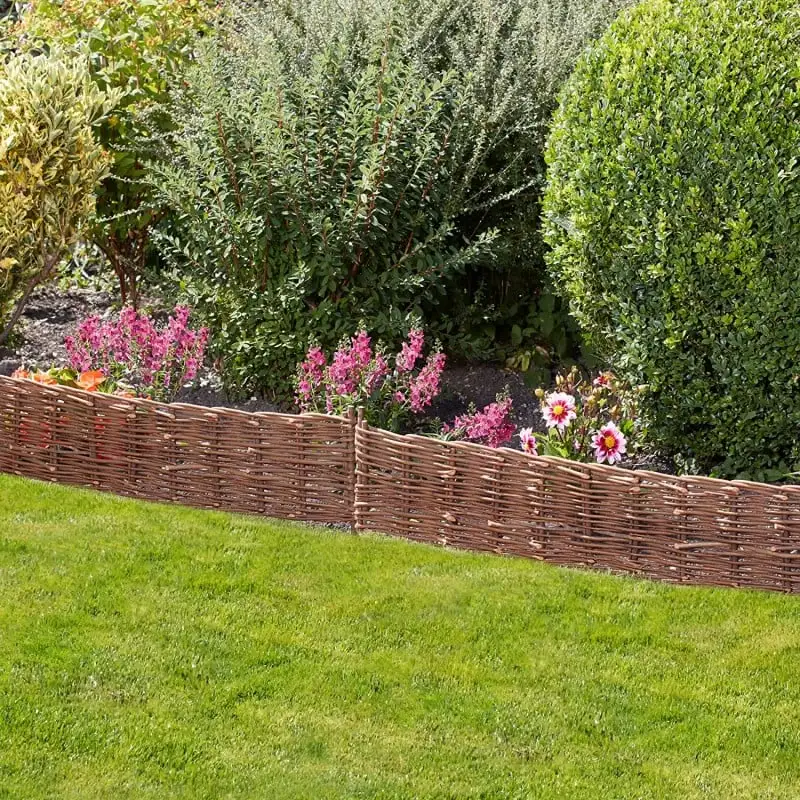 Kingfisher Garden Kingfisher 200mm Tall Willow Garden Lawn Plant Border Edging 1m Panel LER 6 Kingfisher Garden Kingfisher 200mm Tall Willow Garden Lawn Plant Border Edging 1m Panel LER - Image 4