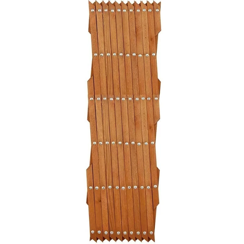 Kingfisher Garden Plant Riveted Wood Trellis Tanned Brown 6ft X 2ft TR2HDT 4 Kingfisher Garden Plant Riveted Wood Trellis Tanned Brown 6ft X 2ft TR2HDT - Image 2
