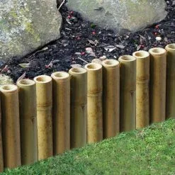 Kingfisher Garden Kingfisher Natural Bamboo Lawn Flower Bed Edging 150mm X 1m LE4 -CLEANING PRODUCTS Shop kingfisher natural bamboo lawn flower bed edging 150mm 1m le4 5 800x800 1