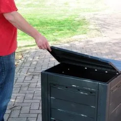Kingfisher Garden Toomax Garden Composter Compost Bin 260 Litre CB260 -CLEANING PRODUCTS Shop kingfisher toomax garden composter compost bin 260 litre cb260 3 800x800 1