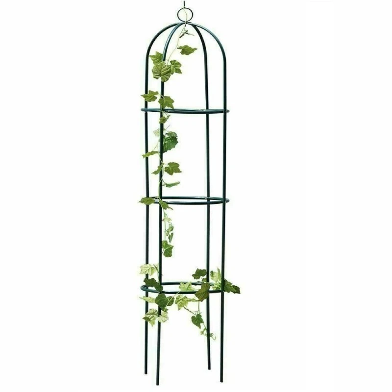 Marksman Metal Garden Obelisk Rose Or Climbing Plant Support Frame 1.9m 70348c 5 Marksman Metal Garden Obelisk Rose Or Climbing Plant Support Frame 1.9m 70348c - Image 3