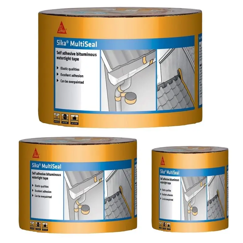 Sika Multiseal Sealing Flashing Tape 225mm X 10m SKMULTI225 3 Sika Multiseal Sealing Flashing Tape 225mm X 10m SKMULTI225