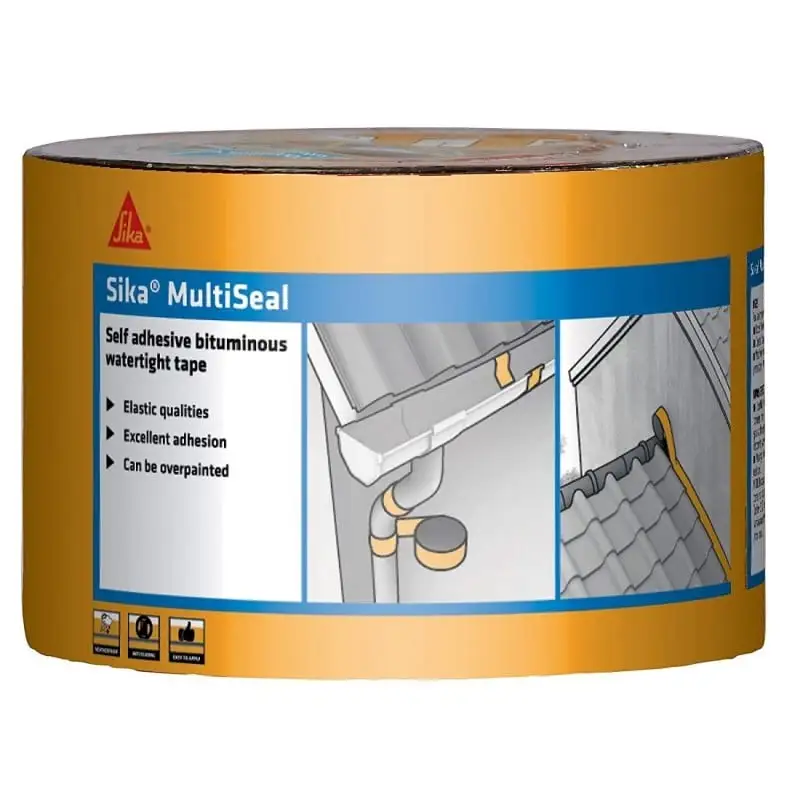 Sika Multiseal Sealing Flashing Tape 300mm X 10m SKMULTI300 7 Sika Multiseal Sealing Flashing Tape 300mm X 10m SKMULTI300 - Image 5