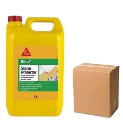 Sika Natural Stone Protector Sealer 5 Litre Box Of 4