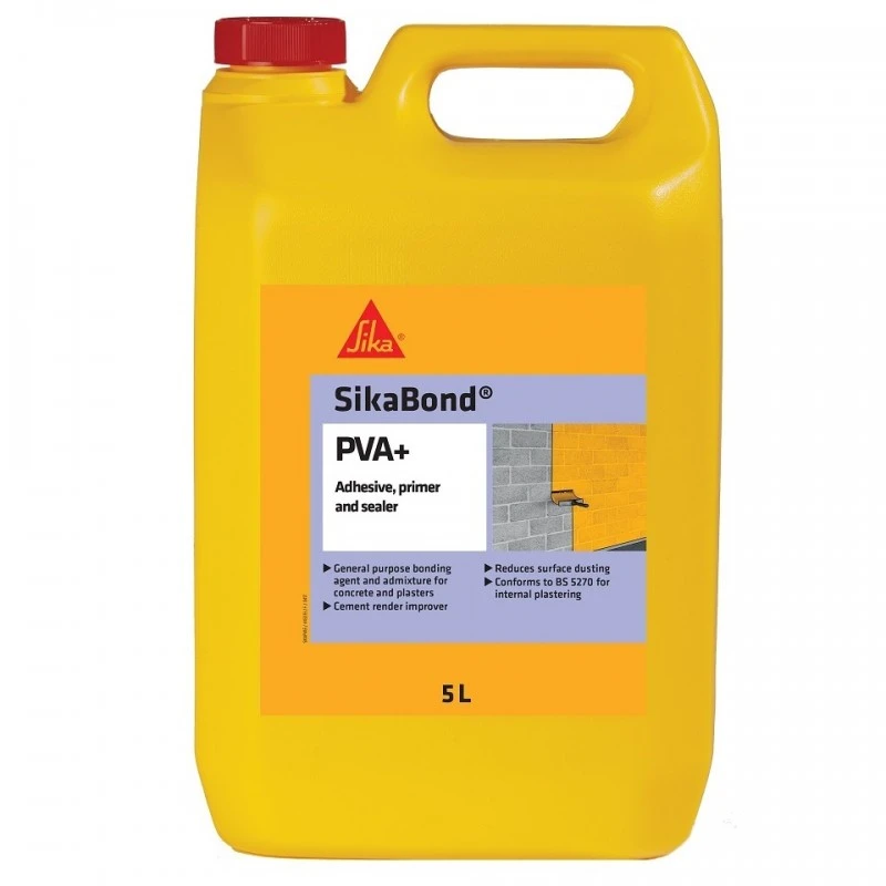 Sika Sikabond PVA + 5 Litre SIKAPVA5 PVA+ 3 Sika Sikabond PVA + 5 Litre SIKAPVA5 PVA+