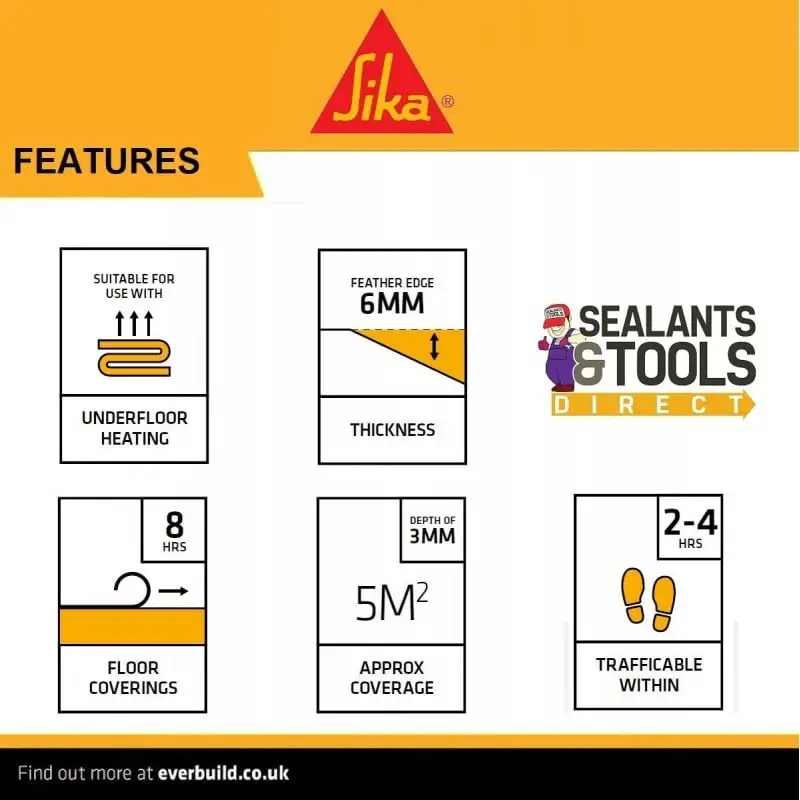Sika Sikafloor 122 Self Levelling Compound 25Kg SKLEV2025 9 Sika Sikafloor 122 Self Levelling Compound 25Kg SKLEV2025 - Image 7
