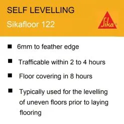 Sika Sikafloor 122 Self Levelling Compound 25Kg SKLEV2025 18 Sika Sikafloor 122 Self Levelling Compound 25Kg SKLEV2025 -CLEANING PRODUCTS Shop sika sikafloor 122 self level levelling compound 25kg sklev2025 information 800x800 2