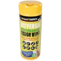 SMAART WIPES Smaart Universal Pack Of 40 Tough Biodegradable Cleaning Wipes 922518 -CLEANING PRODUCTS Shop smaart universal high performance tough wipes biodegradable 40pk 922518 1 800x800 1